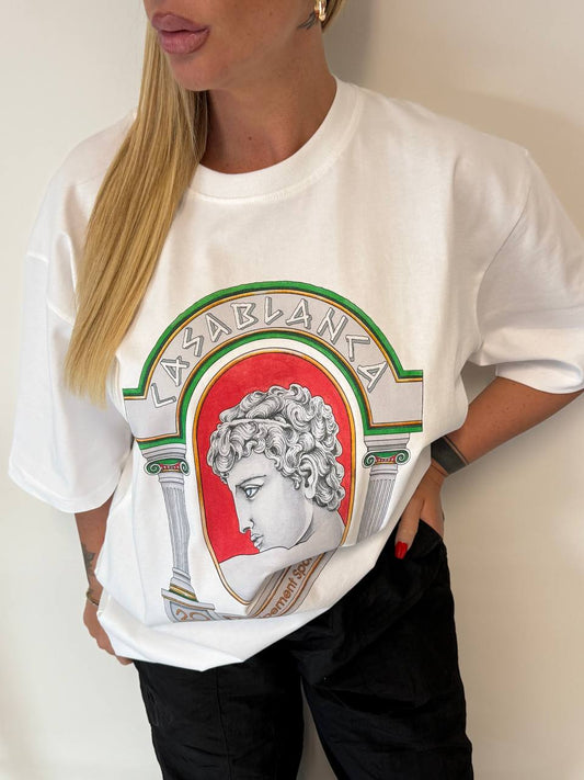 T-Shirt La Medaille Printed Casablanca