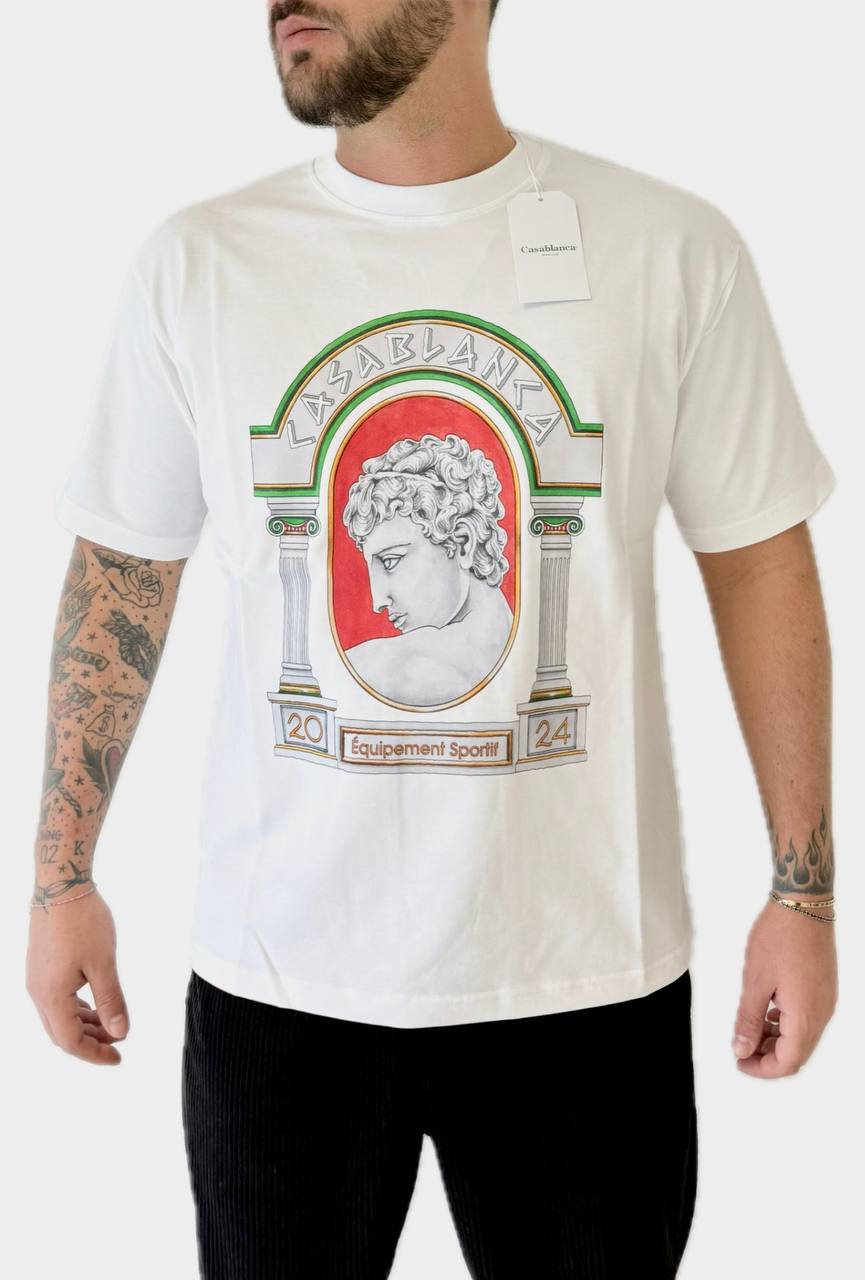 T-Shirt La Medaille Printed Casablanca